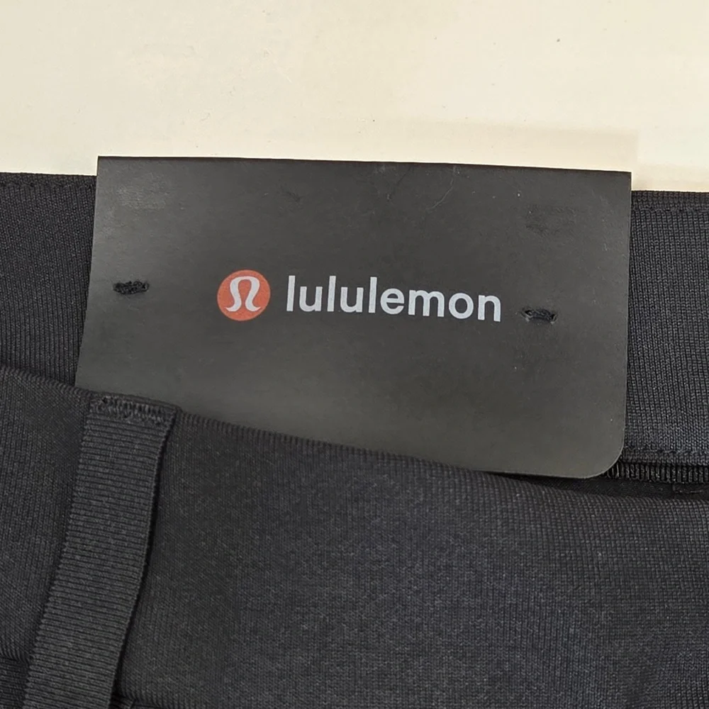 NWT LULULEMON ABC Slim-Fit Trouser 28L Warpstreme Size 36 Black 6065
